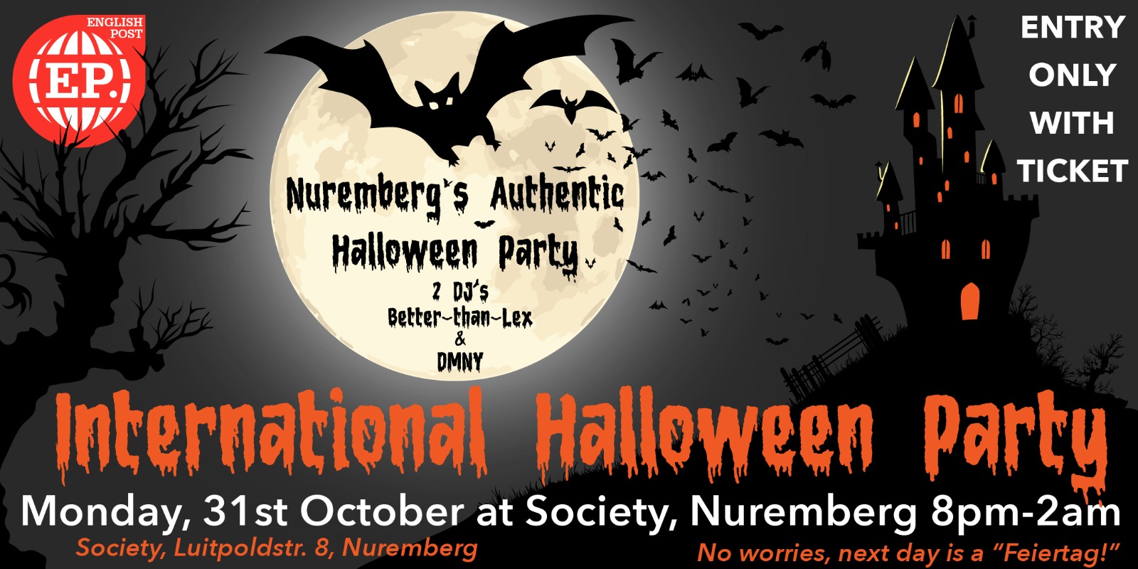 Halloween Party at Society, Nuremberg