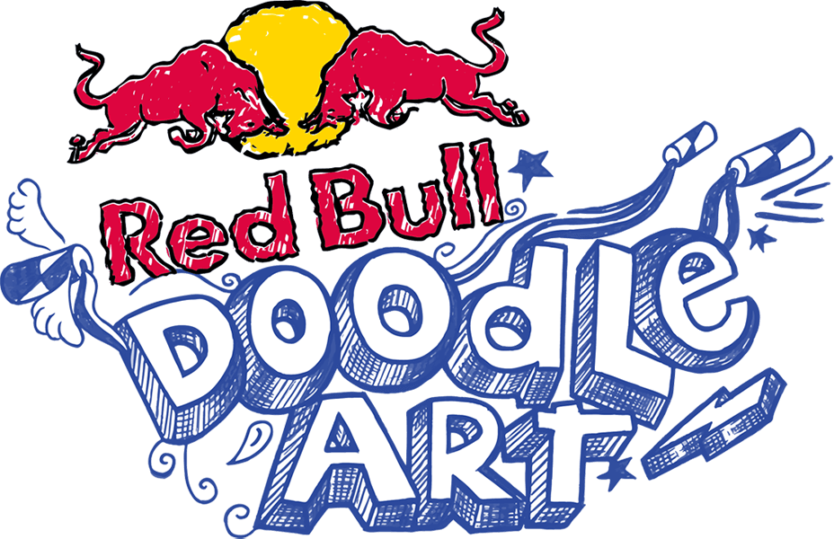 Redbull doodle art
